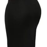 VESTIDO AJUSTADO DE TRABAJO CON DISENO DE ESCOTE EN V