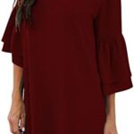 VESTIDO PARA BODAS O GRADUACIONES COLOR VINO