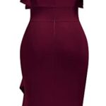 VESTIDO VINTAGE DE TUBO CON CUELLO EN V DE TALLA GRANDE