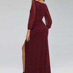VESTIDO DE NOCHE CON CORTE ALTO EN EL MUSLO PARA FIESTA