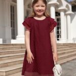 VESTIDO DE VERANO CON VOLANTES Y LUNARES PARA NINAS
