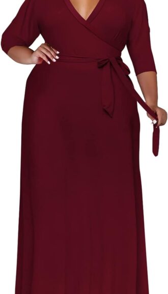 VESTIDO DE TALLA EXTRAGRANDE CON ESTAMPADO FLORAL