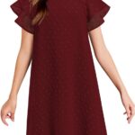 VESTIDO DE VERANO CON VOLANTES Y LUNARES PARA NINAS