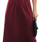 VESTIDO FORMAL ESTILO MURCIELAGO CON LAZO ELASTICO