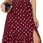 VESTIDO MIDI DE VERANO Y MANGAS CON VOLANTES