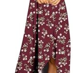 VESTIDO LARGO CASUAL MANGA CORTA ESTILOSO PARA FIESTAS